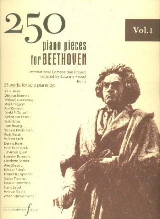 250 Piano Pieces for Beethoven vol.1 for piano