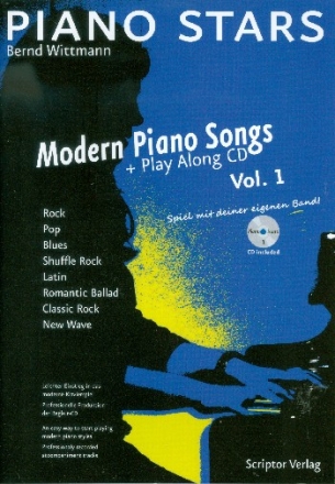Piano Stars Band 1 (+CD) f�r Klavier
