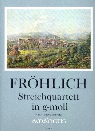 Streichquartett g-Moll  Partitur und Stimmen