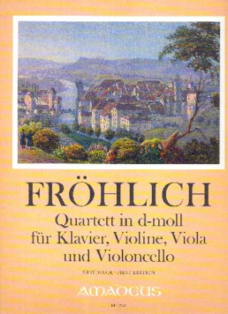 Streichquartett d-Moll  Partitur und Stimmen