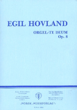 Te Deum op.8 for organ
