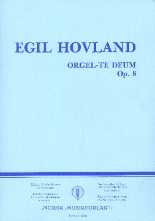 Te Deum op.8 for organ