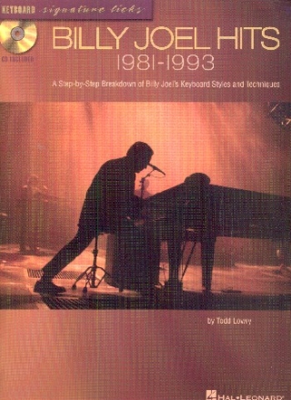 Billy Joel Hits 1981-1993 (+CD) Songbook for keyboard