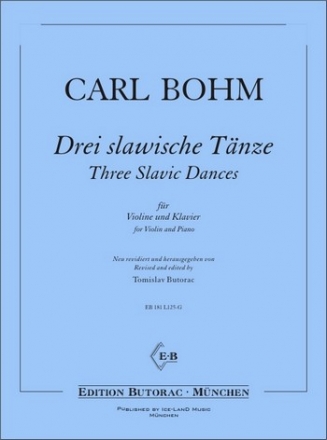 3 slawische Tnze fr Violine und Klavier