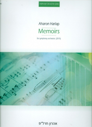 Memoirs for orchestra score