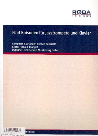 5 Episoden f�r Jazztrompete und Klavier