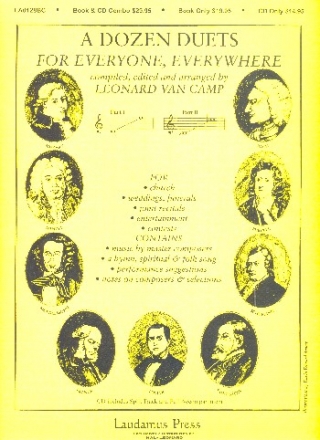 A dozen duets for everyone vol.1 for 2 voices and piano