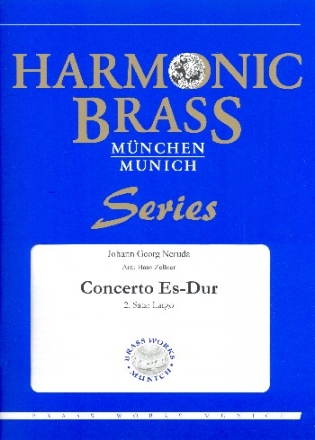 Konzert Es-Dur fr Trompete solo, Flgelhorn, Horn, Euphonium und Tuba Partitur und Stimmen