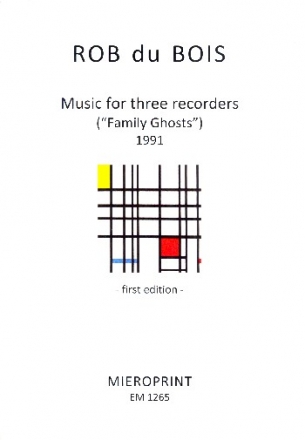 Music for 3 Recorders fr 3 Blockflten (SAT) Partitur und Stimmen