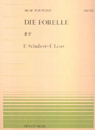 Die Forelle for piano