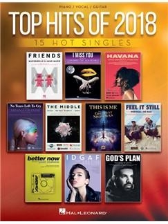 Top Hits of 2018 piano/vocal/guitar songbook
