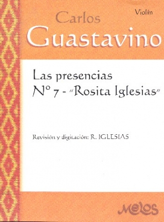 Rosita Iglesias for violin and piano