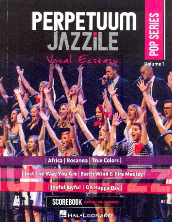 Perpetuum Jazzile for mixed chorus and percussion / piano score
