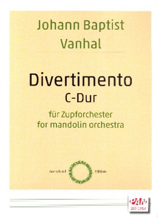 Divertimento C-Dur fr Zupforchester Partitur