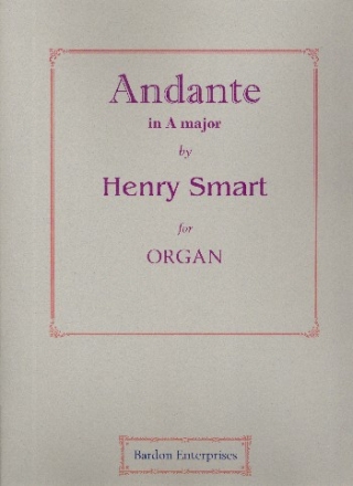 Andante in A Major no.2 for organ