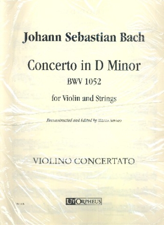 Concerto in d Minor BWV1052 for violin and string orchestra parts