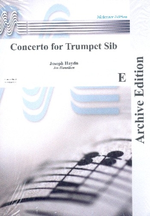 Concerto in Sib for Trumpet and Orchestra for trumpet and concert band score and parts