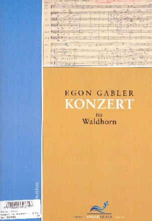 Konzert fr Waldhorn und Orchester fr Horn und Klavier