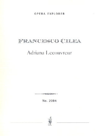 Adriana Lecouvreur  Studienpartitur (it)