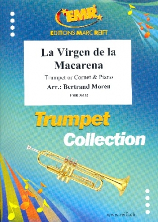 La Virgen de la Macarena for trumpet (cornet) and piano