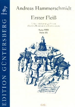 Erster Flei Band 5 (Nr.7-8) fr 5stimmiges Consort (Gamben, Blser, Streicher) Partitur und Stimmen