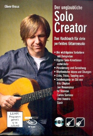 Der unglaubliche Solo-Creator (+DVD): fr Gitarre/Tabulatur