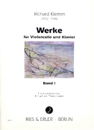 Werke fr Violoncello und Klavier Band 1