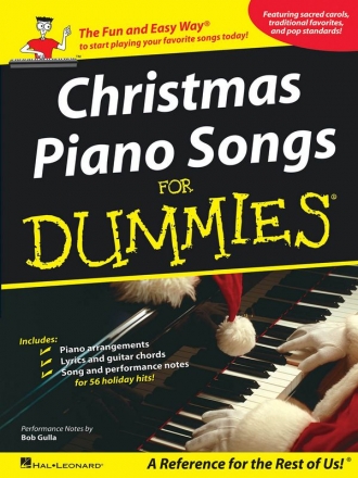 Christmas Piano Songs for Dummies songbook piano/vocal/guitar