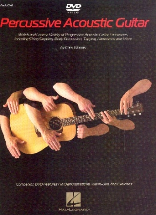 Percussive acoustic Guitar (+DVD) for guitar/tab
