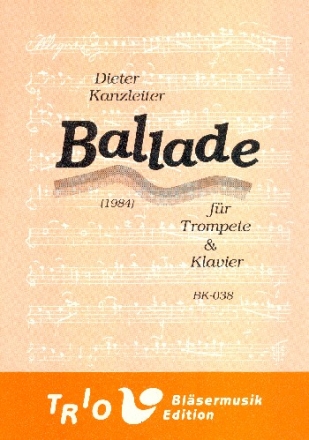 Ballade fr Trompete und Klavier