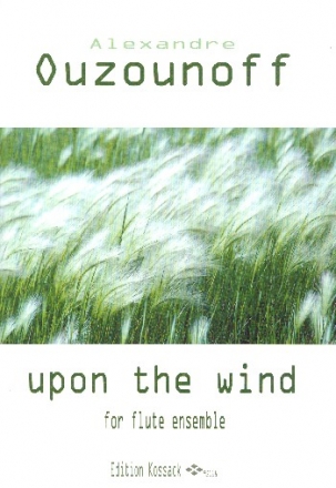 Upon the Wind for flute ensemble score and parts