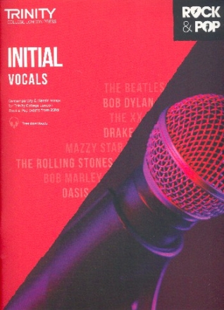 Rock & Pop Exams 2018 Initial (+Online Audio) for voice (with piano accompaniment)