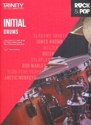 Rock & Pop Exams 2018 Initial (+Online Audio) for drum set