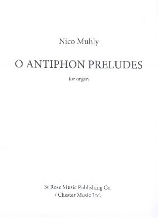 O Antiphon Preludes for organ archive copy