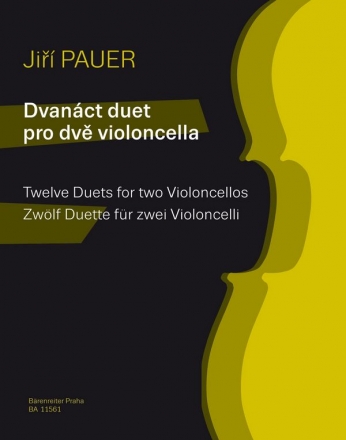 12 Duette fr 2 Violoncelli Spielpartitur