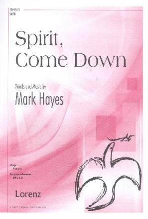 Spirit come down for mixed chorus and piano score