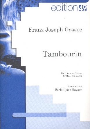 Tambourin fr Flte und Gitarre Partitur und Stimme