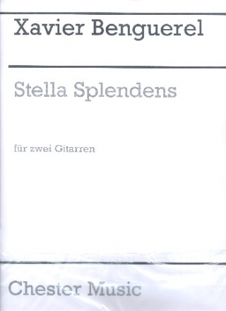 Stella splendens fr 2 Gitarren 2 Partituren