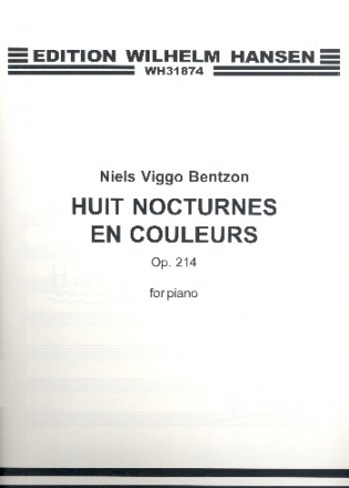 8 Nocturnes en couleurs op.214 for piano