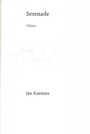 Serenade op.76 for violin, viola, violoncello parts