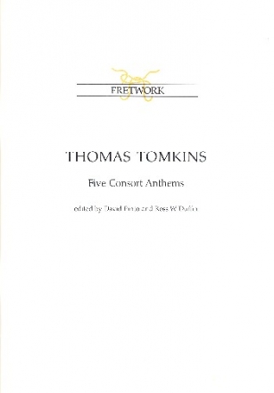 5 Consort Anthems for 5-6 voices (instruments) score