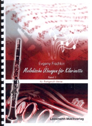 Melodische bungen Band 2 fr Klarinette