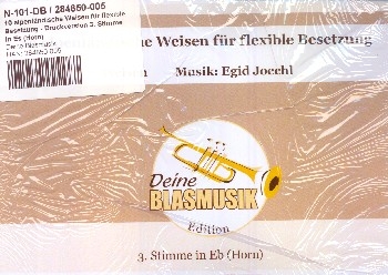 10 alpenlndische Weisen fr 4 Blechblser (Ensemble) 3. Stimme in Es (Horn)