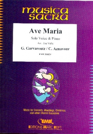Ave Maria f�r Gesang und Klavier Partitur und Stimme