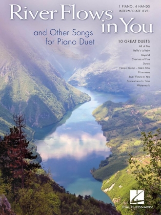 River flows in you and other Songs for Piano Duet: for piano 4 hands score