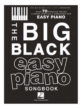 The big black easy Piano Songbook: for easy Piano