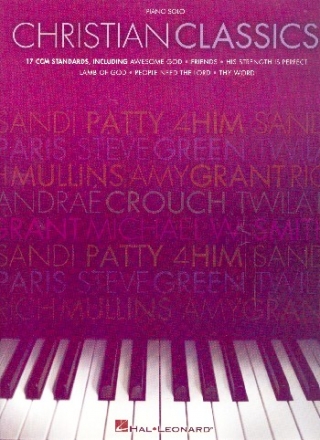 Christian Classics for piano solo