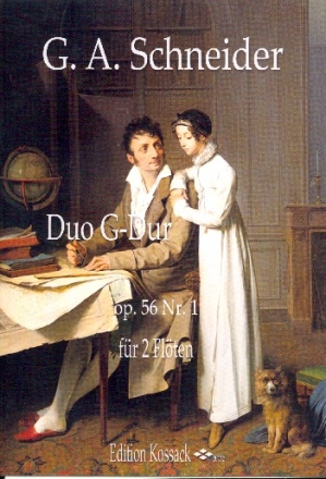 Duo G-Dur op.56 Nr.1 fr 2 Flten Partitur und Stimmen