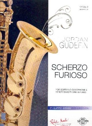 Scherzo furioso pour 2 saxophones (ST) et piano parties