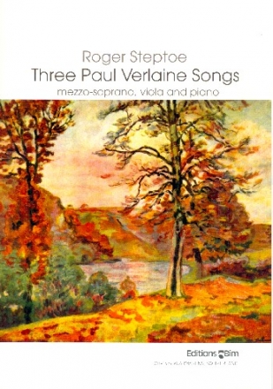 3 Paul Verlaine Songs for mezzo-soprano, viola and piano score and parts (frz)